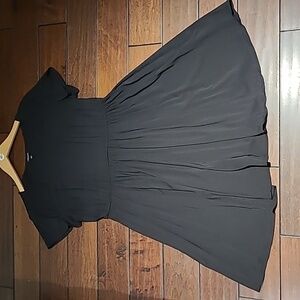 Torrid Short Sleeved Black Dress
